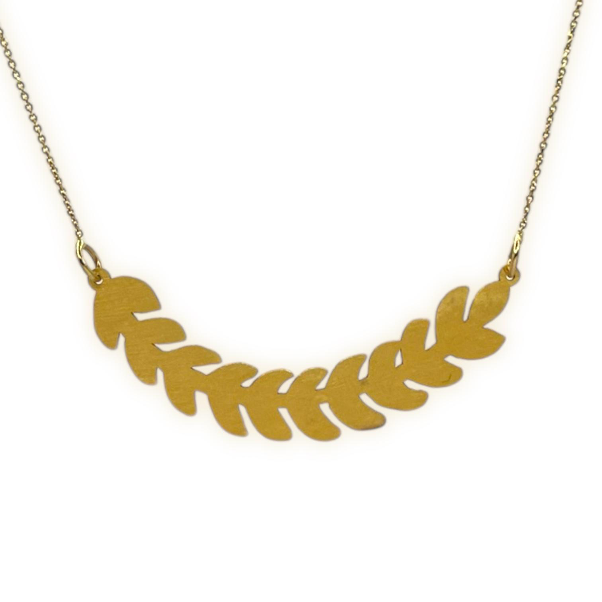 گردنبند طلا زنانه طرح گندمی گردنبند طلا زنانه طرح گندمی