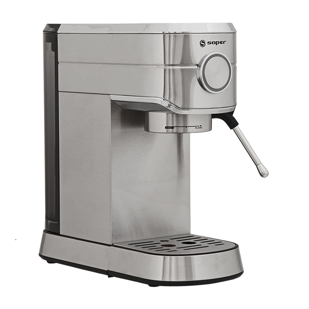 اسپرسو ساز ساپر مدل SEM-2065-نقرهای اسپرسو ساز ساپر مدل SEM-2065-نقرهای
