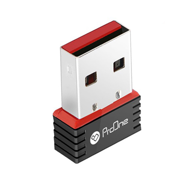کارت شبکه بی سیم USB پرووان مدل PWD87-مشکی  کارت شبکه بی سیم USB پرووان مدل PWD87-مشکی