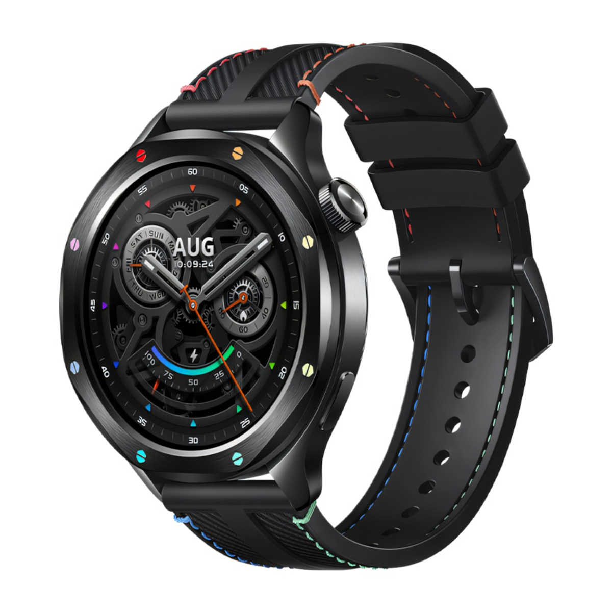 ساعت هوشمند شیائومی مدل S4-بدنه مشکی صفحه چند رنگ ساعت هوشمند شیائومی مدل S4-بدنه مشکی صفحه چند رنگ