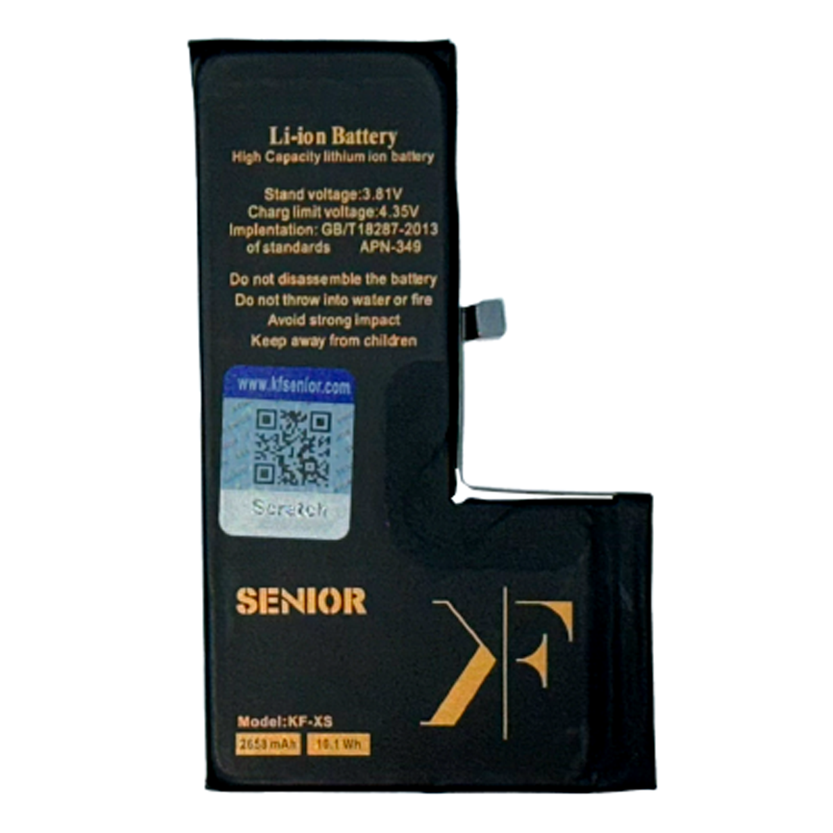 باتری کی اف سنیور مناسب برای گوشی اپل iPhone Xs باتری کی اف سنیور مناسب برای گوشی اپل iPhone Xs