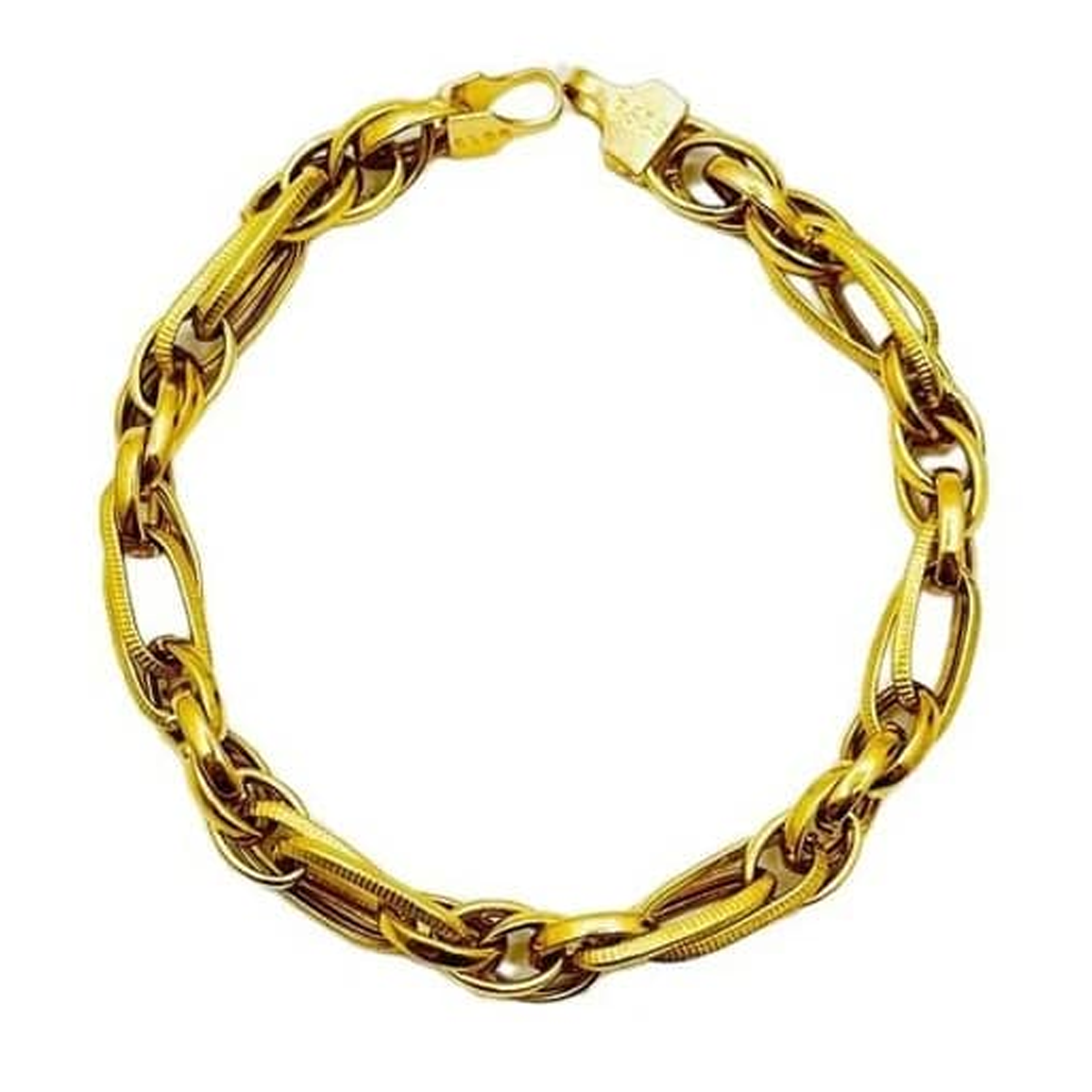 دستبند طلا زنانه طرح تراش شریف زاده-5.96