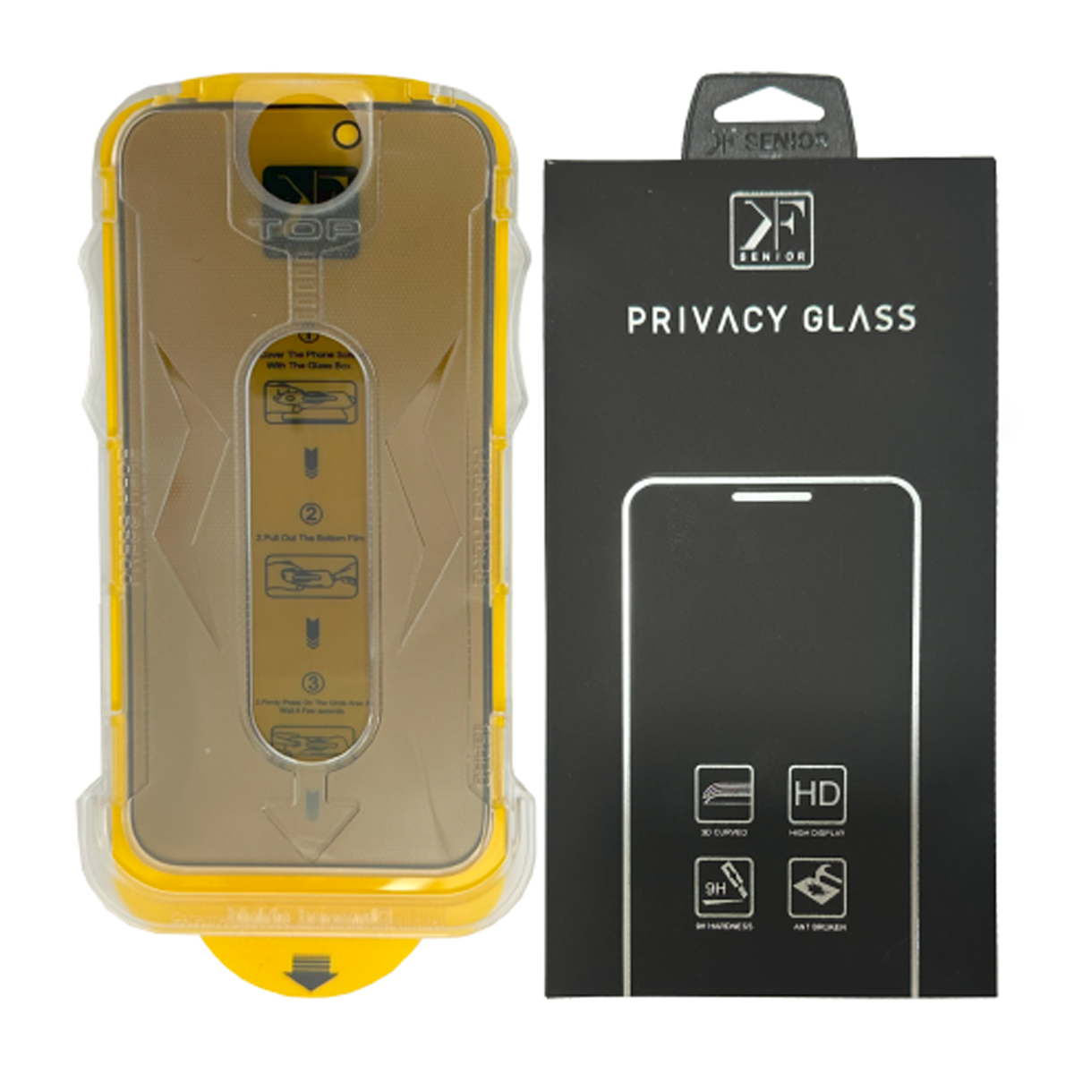 گلس حریم شخصی گوشی اپل iPhone 11 Pro کی اف سنیور مدل Tempered Glass به همراه کیت نصب گلس حریم شخصی گوشی اپل iPhone 11 Pro کی اف سنیور مدل Tempered Glass به همراه کیت نصب