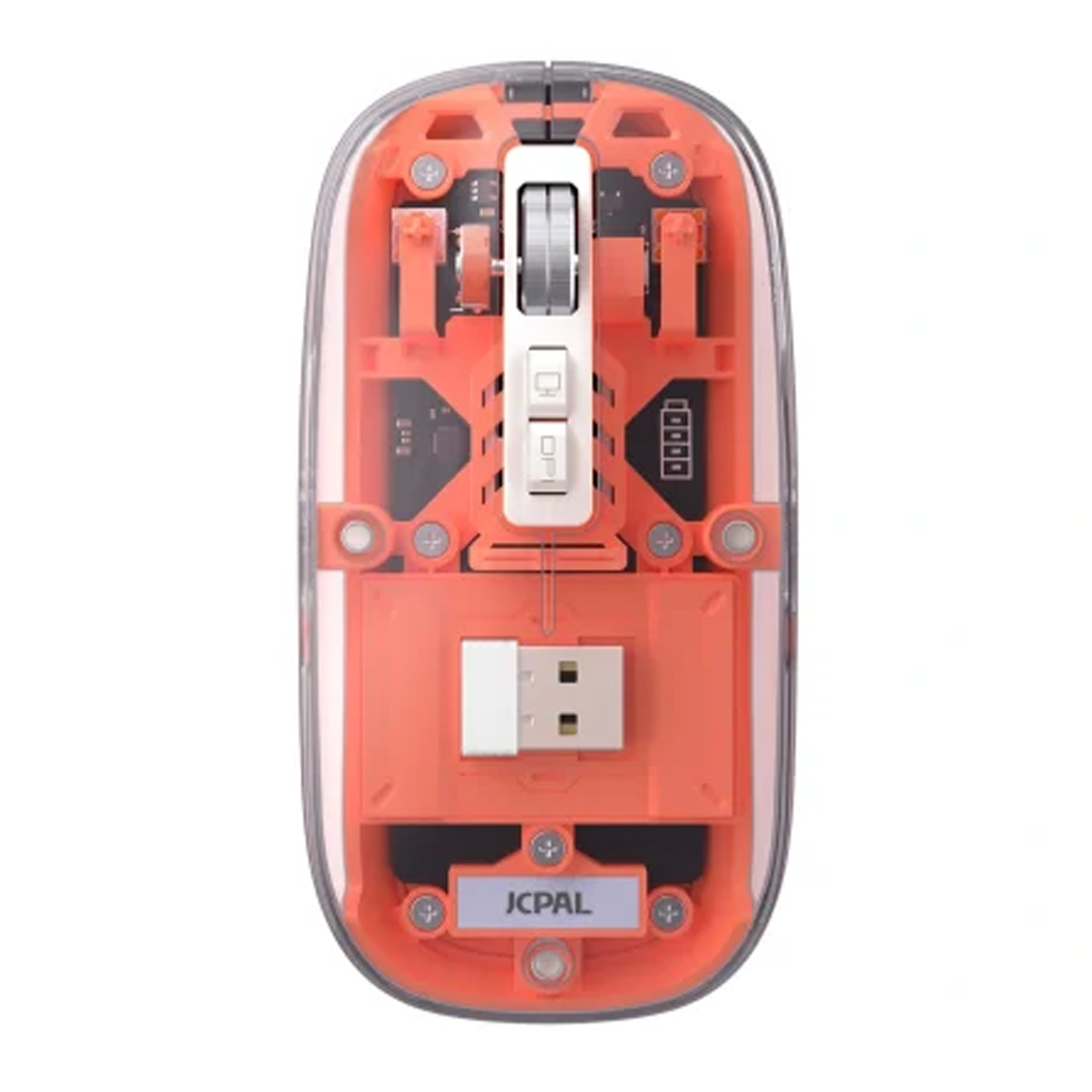 ماوس بی سیم جی سی پال مدل Ctrl Pro-نارنجی