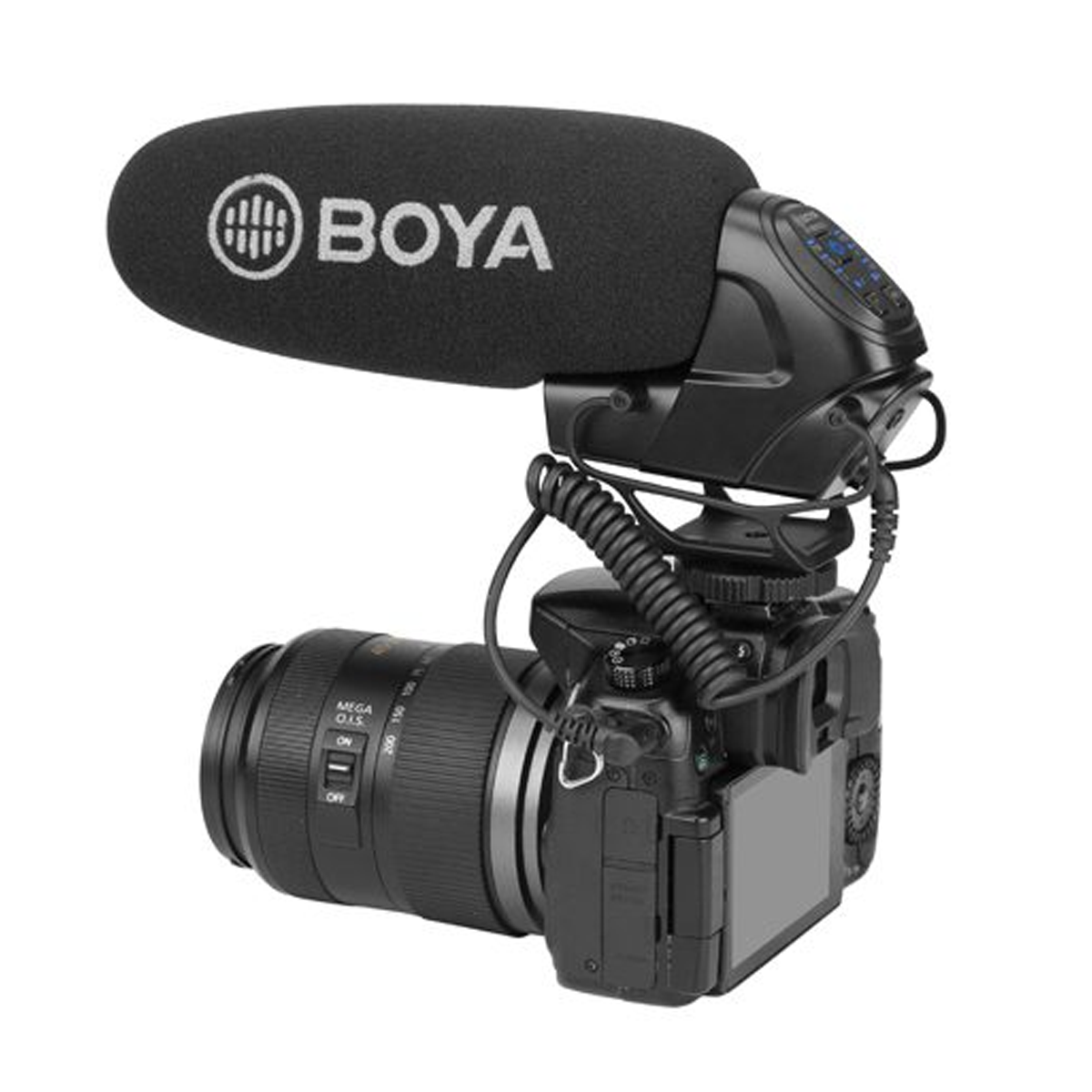 میکروفون شاتگان بویا مدل BY-BM3032-مشکی