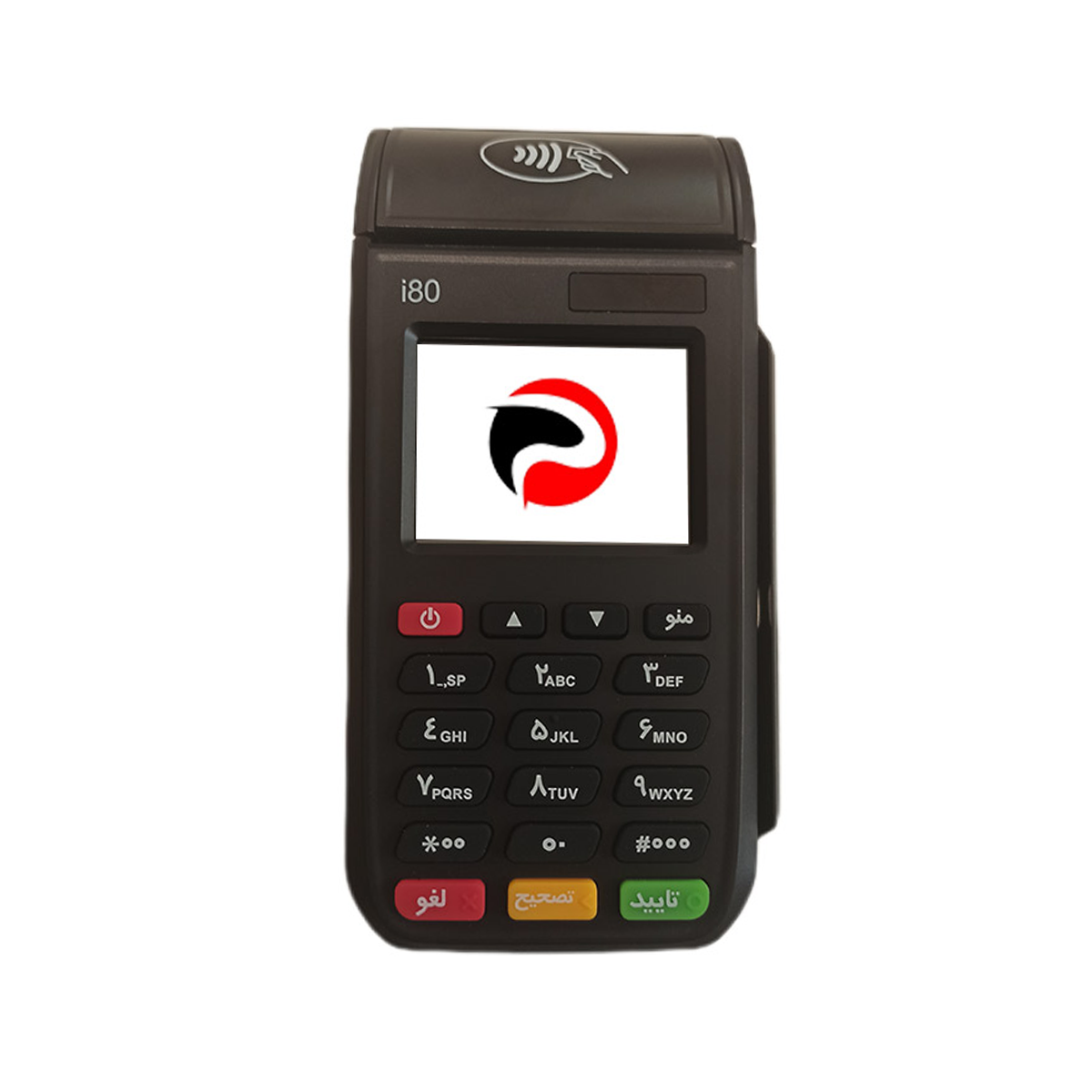 دستگاه پوز سیار مدل i80-مشکی دستگاه پوز سیار مدل i80-مشکی