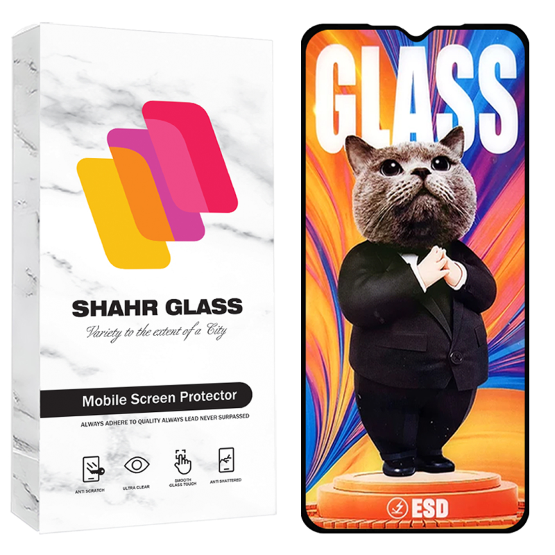 گلس گوشی شیائومی Redmi 9T شهر گلس مدل SCATS20 گلس گوشی شیائومی Redmi 9T شهر گلس مدل SCATS20