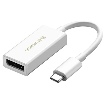 مبدل تایپ سی به DisplayPort یوگرین مدل MM130-سفید  مبدل تایپ سی به DisplayPort یوگرین مدل MM130-سفید