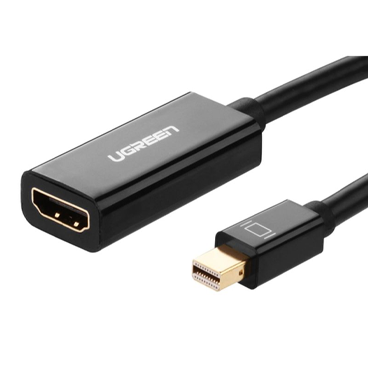 کابل تبدیل Mini Displayport به HDMI یوگرین مدل MD112-مشکی کابل تبدیل Mini Displayport به HDMI یوگرین مدل MD112-مشکی