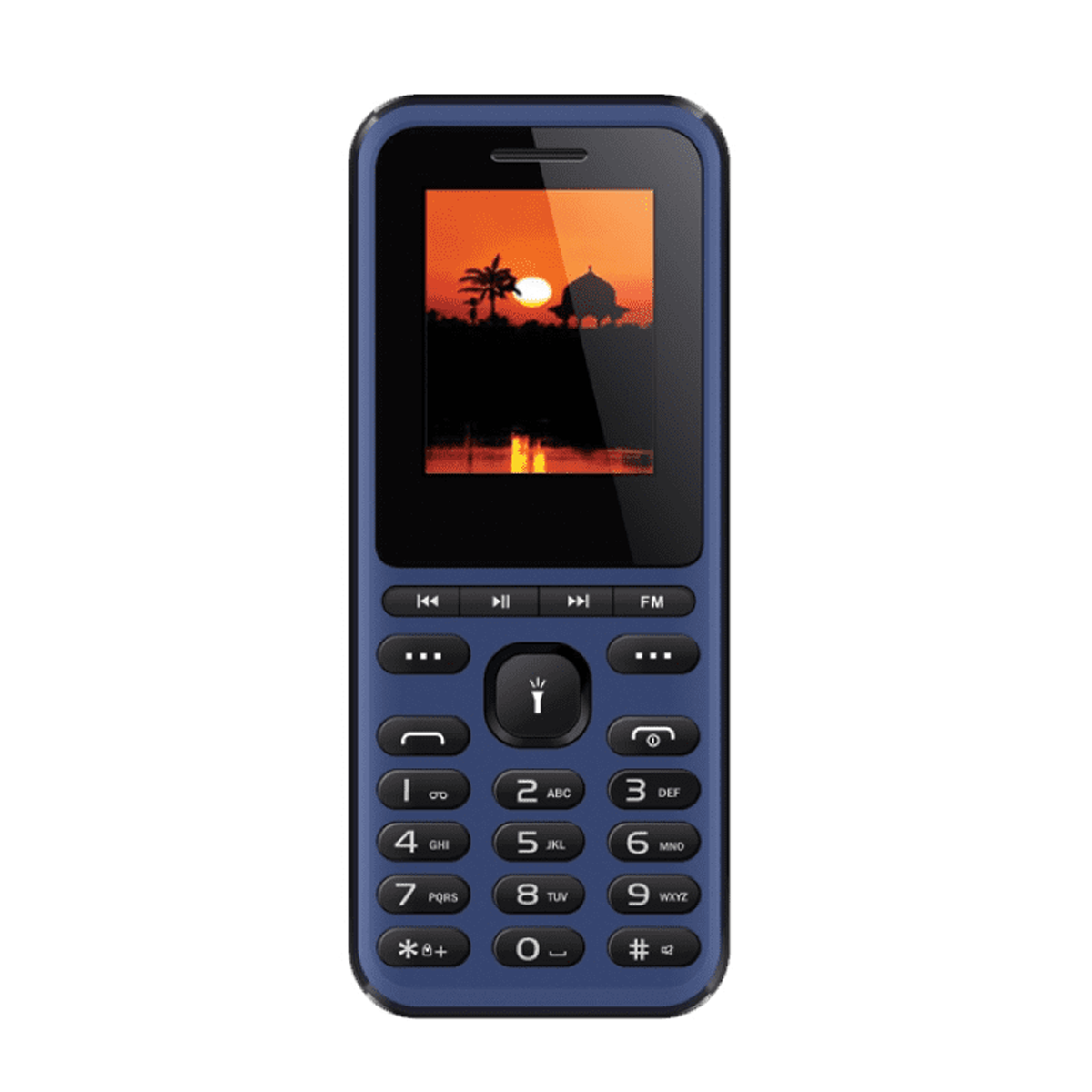 گوشی موبایل داکس مدل B120 دو سیم کارت-سرمهای گوشی موبایل داکس مدل B120 دو سیم کارت-سرمهای