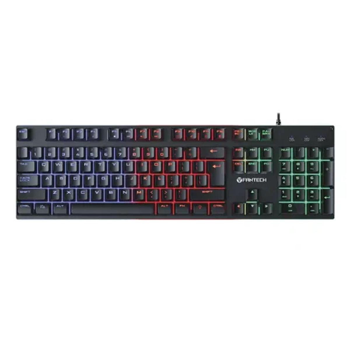 کیبورد باسیم گیمینگ فنتک مدل FIGHTER III K614L کیبورد باسیم گیمینگ فنتک مدل FIGHTER III K614L