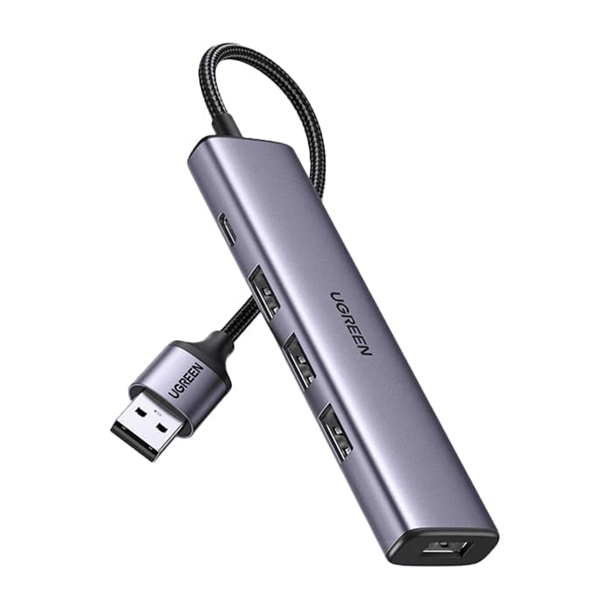 هاب USB-C یوگرین 5 پورت مدل CM473-نقرهای هاب USB-C یوگرین 5 پورت مدل CM473-نقرهای