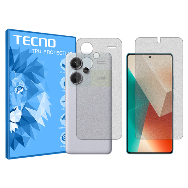 محافظ صفحه نمایش مات تکنو مدل HyMTT مناسب برای گوشی موبایل شیائومی Redmi Note 13 Pro Plus به همراه محافظ پشت گوشی محافظ صفحه نمایش مات تکنو مدل HyMTT مناسب برای گوشی موبایل شیائومی Redmi Note 13 Pro Plus به همراه محافظ پشت گوشی