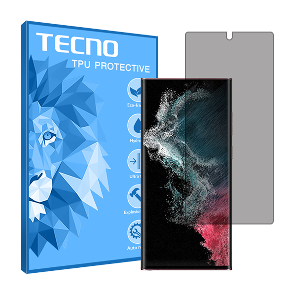 محافظ صفحه نمایش حریم شخصی تکنو مدل HyPRV مناسب برای گوشی موبایل  سامسونگ Galaxy S22 Ultra 5G  محافظ صفحه نمایش حریم شخصی تکنو مدل HyPRV مناسب برای گوشی موبایل  سامسونگ Galaxy S22 Ultra 5G