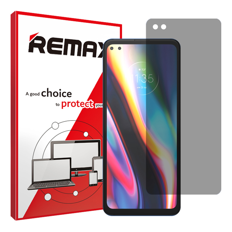 محافظ صفحه نمایش حریم شخصی ریمکس مدل Resistant مناسب برای گوشی موبایل موتورولا Moto G 5G Plus محافظ صفحه نمایش حریم شخصی ریمکس مدل Resistant مناسب برای گوشی موبایل موتورولا Moto G 5G Plus