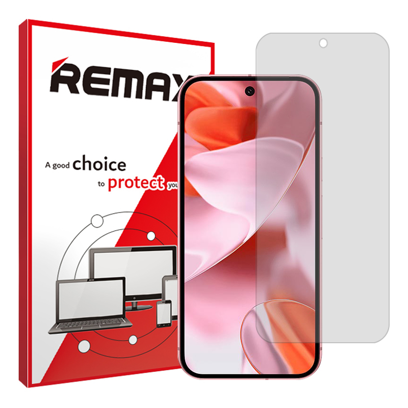 محافظ صفحه نمایش شفاف ریمکس مدل Resistant مناسب برای گوشی موبایل گوگل Pixel 9 محافظ صفحه نمایش شفاف ریمکس مدل Resistant مناسب برای گوشی موبایل گوگل Pixel 9