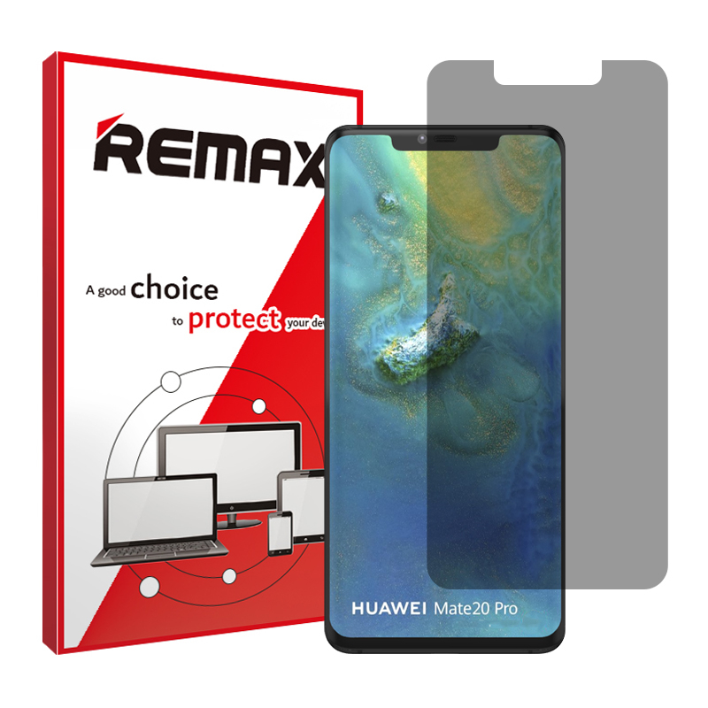 محافظ صفحه نمایش حریم شخصی ریمکس مدل Resistant مناسب برای گوشی موبایل هوآوی Mate 20 Pro محافظ صفحه نمایش حریم شخصی ریمکس مدل Resistant مناسب برای گوشی موبایل هوآوی Mate 20 Pro