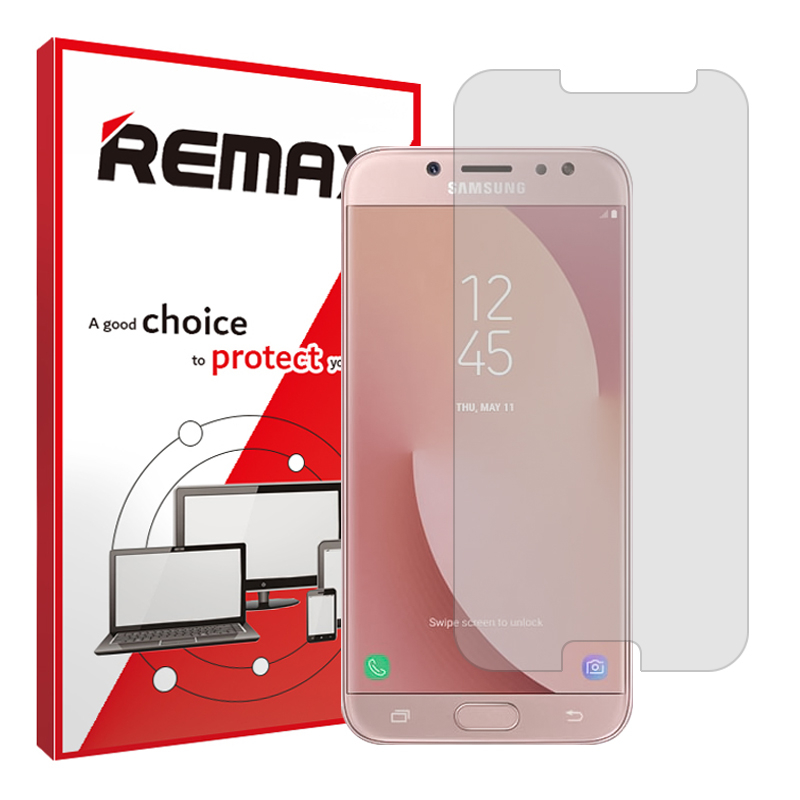محافظ صفحه نمایش شفاف ریمکس مدل Resistant مناسب برای گوشی موبایل سامسونگ Galaxy J7 Pro
