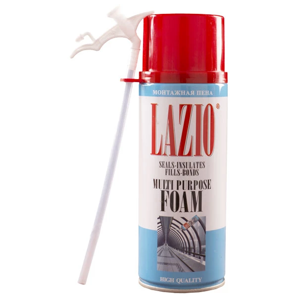 اسپری فوم لازیو مدل F1 وزن 300 گرم-بی رنگ شفاف اسپری فوم لازیو مدل F1 وزن 300 گرم-بی رنگ شفاف