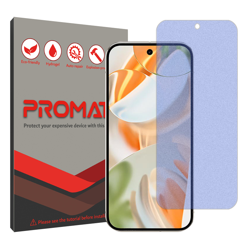 محافظ صفحه نمایش مات ضداشعه آبی پرومیت مدل Resistant مناسب برای گوشی موبایل گوگل Pixel 9 Pro محافظ صفحه نمایش مات ضداشعه آبی پرومیت مدل Resistant مناسب برای گوشی موبایل گوگل Pixel 9 Pro