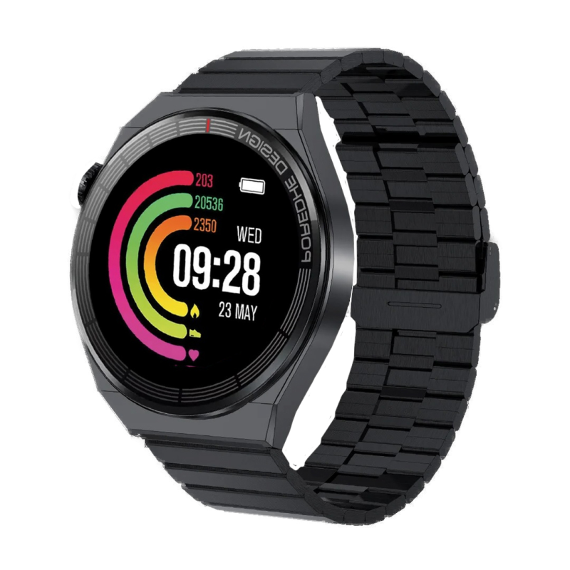 ساعت هوشمند پاوا مدل Elegance شمارنده ضربان قلب، گام شمار، نمایش اعلان، بند فلزی  ساعت هوشمند پاوا مدل Elegance شمارنده ضربان قلب، گام شمار، نمایش اعلان، بند فلزی