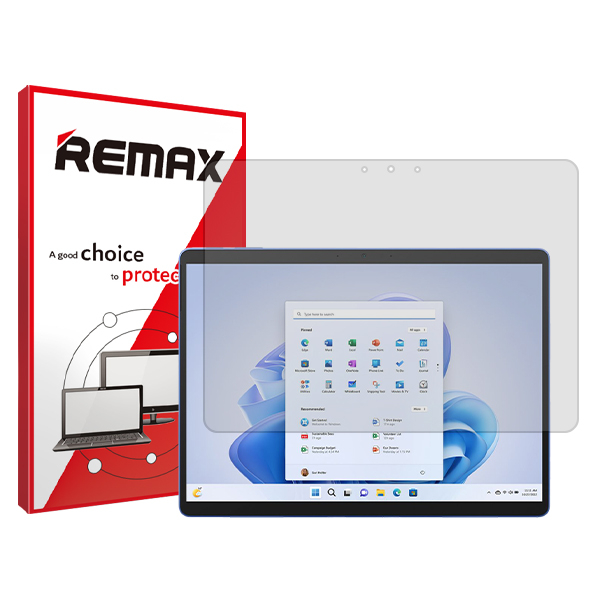 محافظ صفحه نمایش شفاف ریمکس مدل HyGEL مناسب برای تبلت مایکروسافت Surface Pro 9 محافظ صفحه نمایش شفاف ریمکس مدل HyGEL مناسب برای تبلت مایکروسافت Surface Pro 9