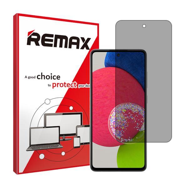 محافظ صفحه نمایش حریم شخصی  ریمکس مدل HyPRV مناسب برای گوشی موبایل  سامسونگ Galaxy A52s 5G  محافظ صفحه نمایش حریم شخصی  ریمکس مدل HyPRV مناسب برای گوشی موبایل  سامسونگ Galaxy A52s 5G