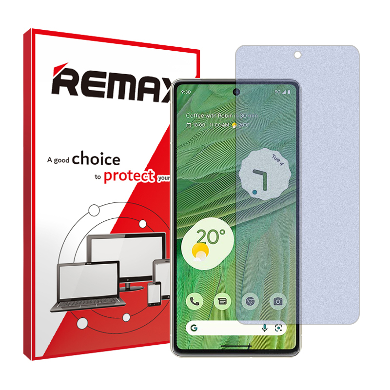 محافظ صفحه نمایش مات ضد اشعه آبی ریمکس مدل HyMBLU مناسب برای گوشی موبایل گوگل Pixel 7 محافظ صفحه نمایش مات ضد اشعه آبی ریمکس مدل HyMBLU مناسب برای گوشی موبایل گوگل Pixel 7