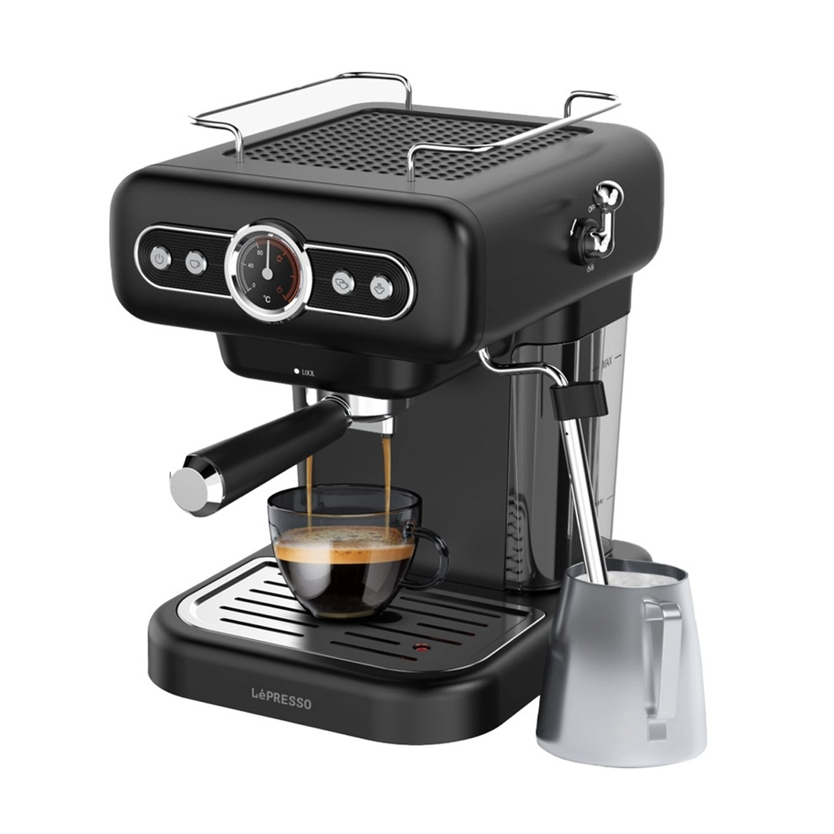 اسپرسو ساز لپرسو مدل LPCFFM0012-BK-مشکی اسپرسو ساز لپرسو مدل LPCFFM0012-BK-مشکی