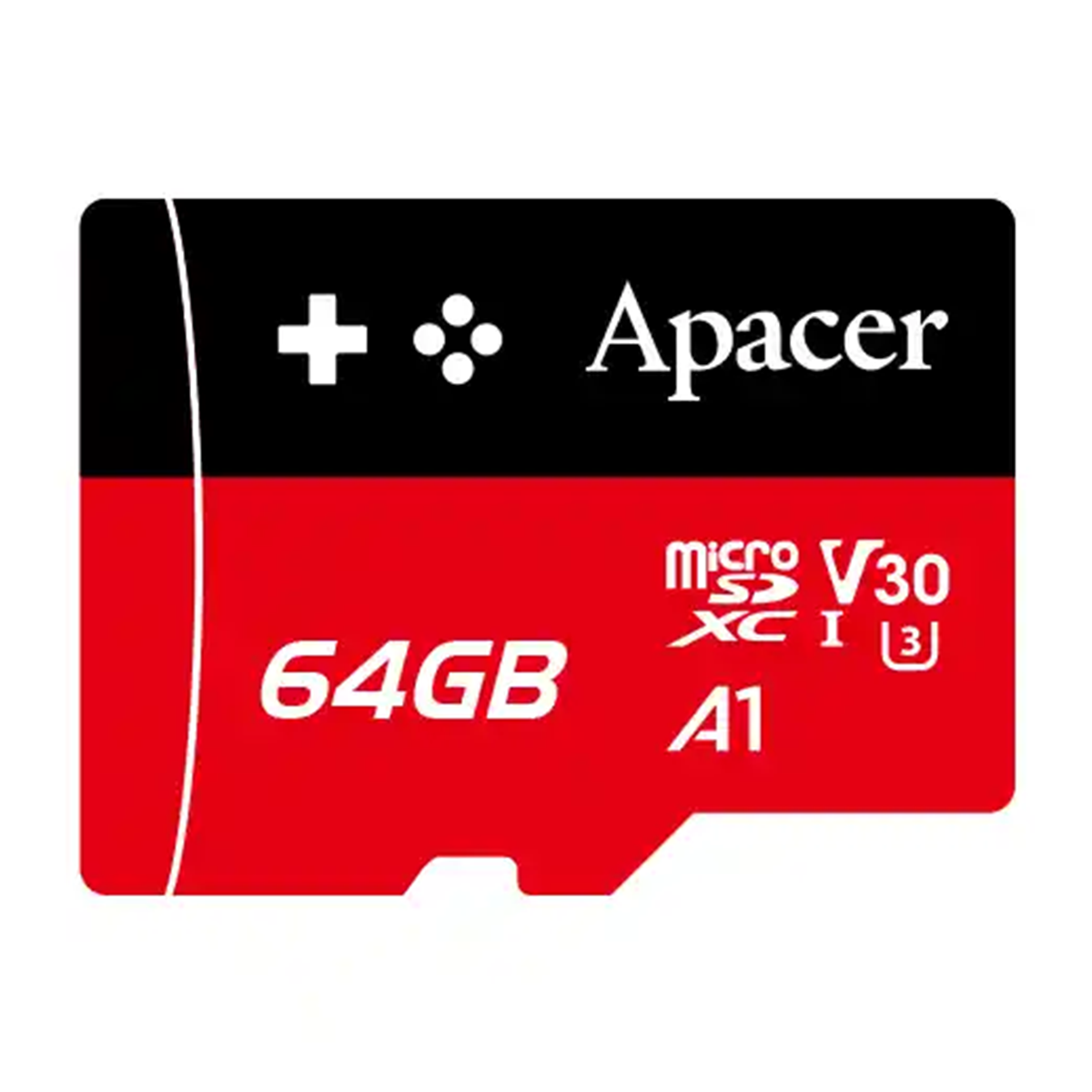 کارت حافظه microSDXC اپیسر مدل Gaming Card V30 استاندارد UHS-I U3 ظرفیت 64 گیگابایت کارت حافظه microSDXC اپیسر مدل Gaming Card V30 استاندارد UHS-I U3 ظرفیت 64 گیگابایت