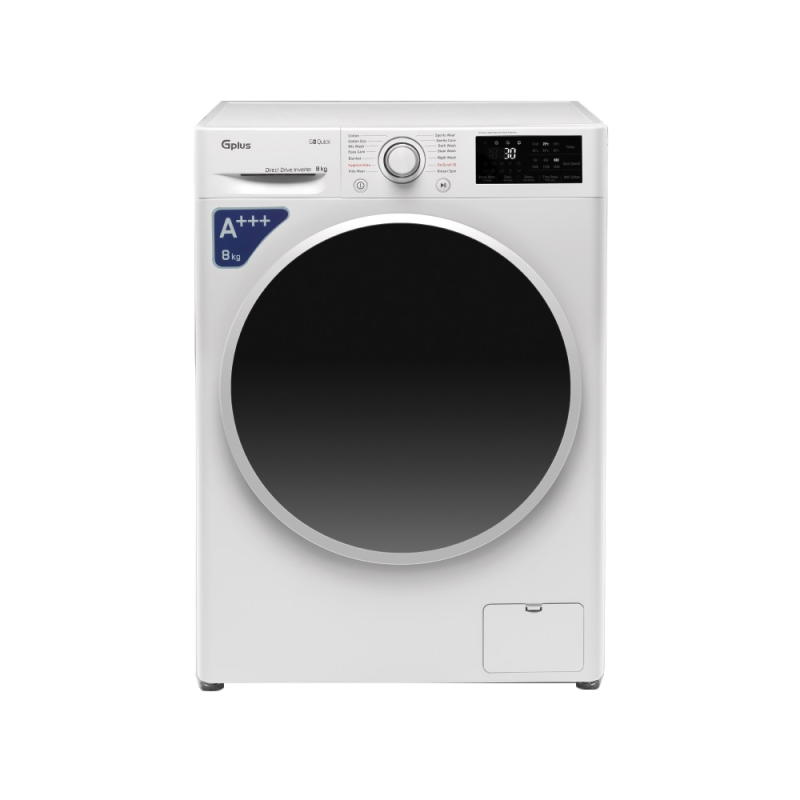 ماشین لباسشویی اتوماتیک جی پلاس 8 کیلویی مدل GWM-P87S ماشین لباسشویی اتوماتیک جی پلاس 8 کیلویی مدل GWM-P87S