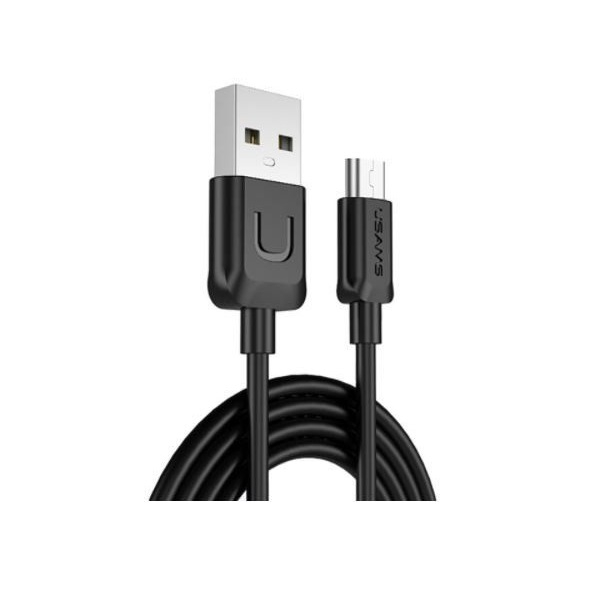 کابل تبدیل USB به microUSB یوسامز سری U-TURN مدل US-SJ۰۹۸ طول 1 متر کابل تبدیل USB به microUSB یوسامز سری U-TURN مدل US-SJ۰۹۸ طول 1 متر