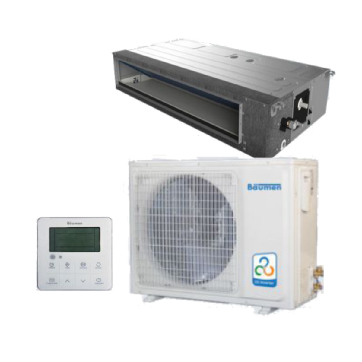 داکت اسپلیت اینورتر بویمن 24000 مدل BTD-24I داکت اسپلیت اینورتر بویمن 24000 مدل BTD-24I