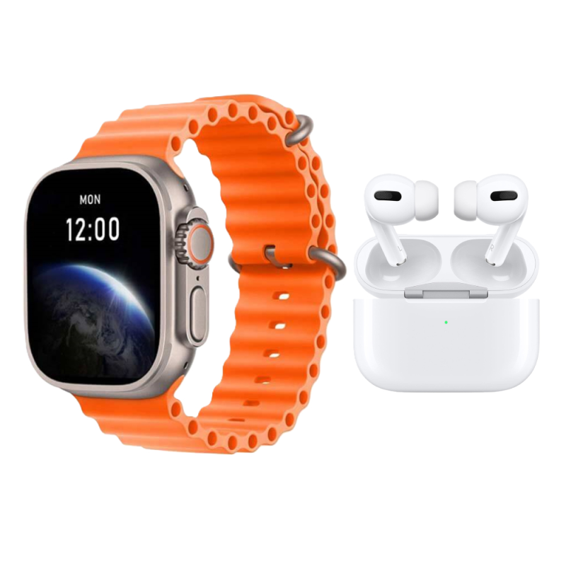 ساعت هوشمند مدل MK32 Ultra به همراه هندزفری بلوتوثی ساعت هوشمند مدل MK32 Ultra به همراه هندزفری بلوتوثی