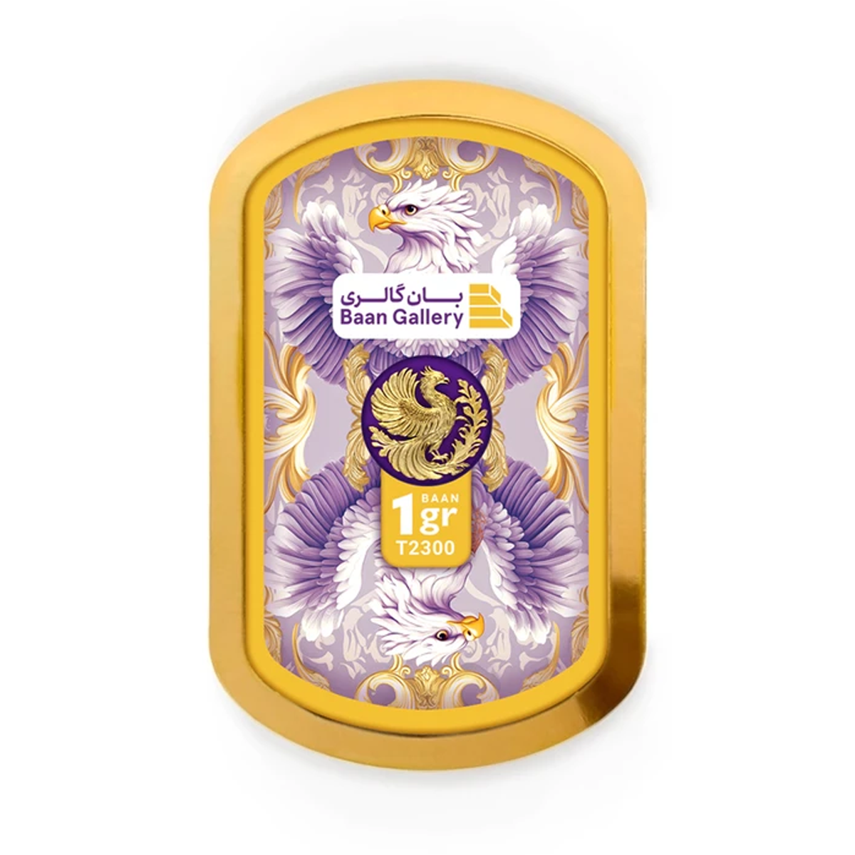 شمش طلا 18 عیار 1 گرمی بان گالری مدل اوتانه-1.00 شمش طلا 18 عیار 1 گرمی بان گالری مدل اوتانه-1.00