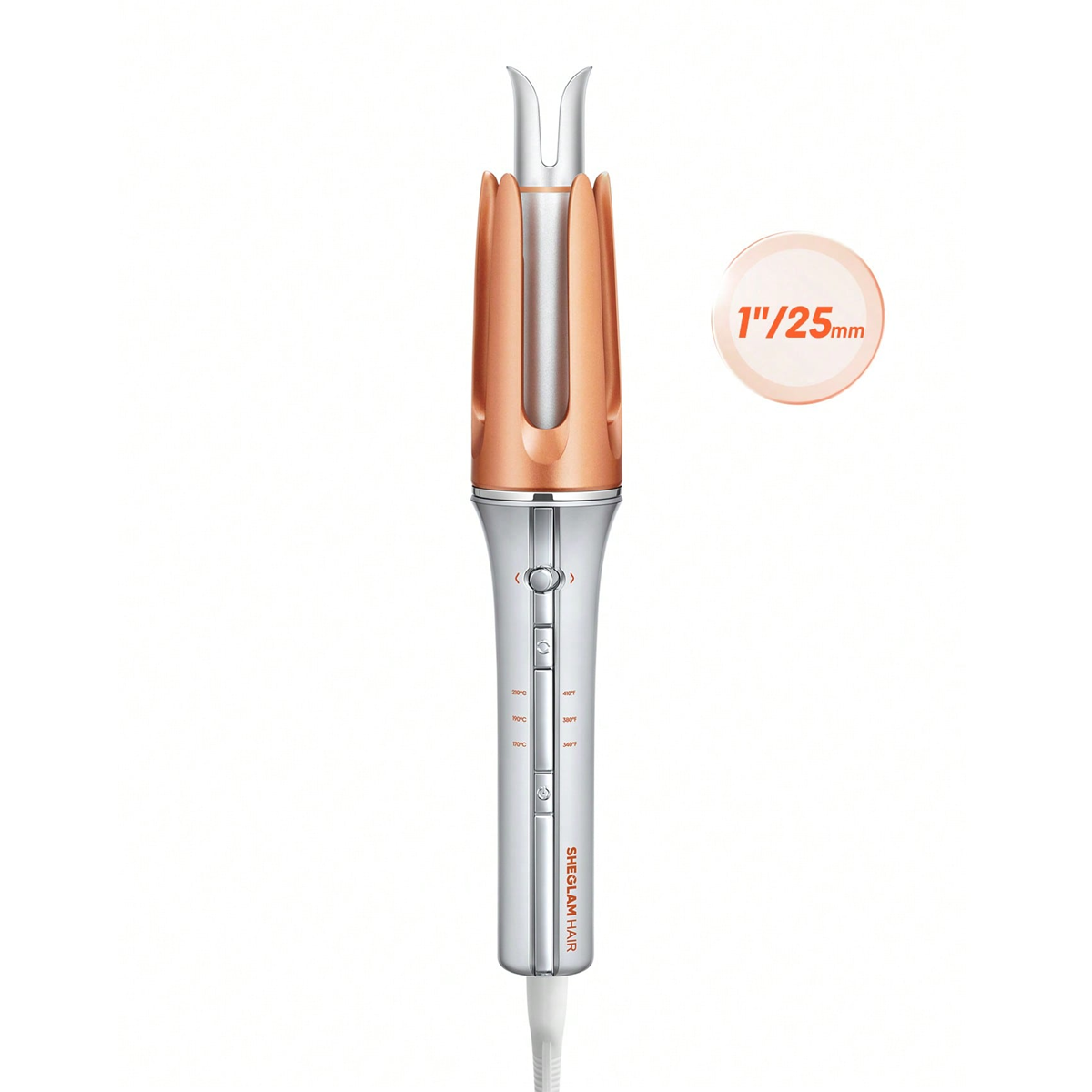 فر کننده مو شیگلم مدل It-Curl One-Touch Instant Curler سایز 25 میلی متر فر کننده مو شیگلم مدل It-Curl One-Touch Instant Curler سایز 25 میلی متر