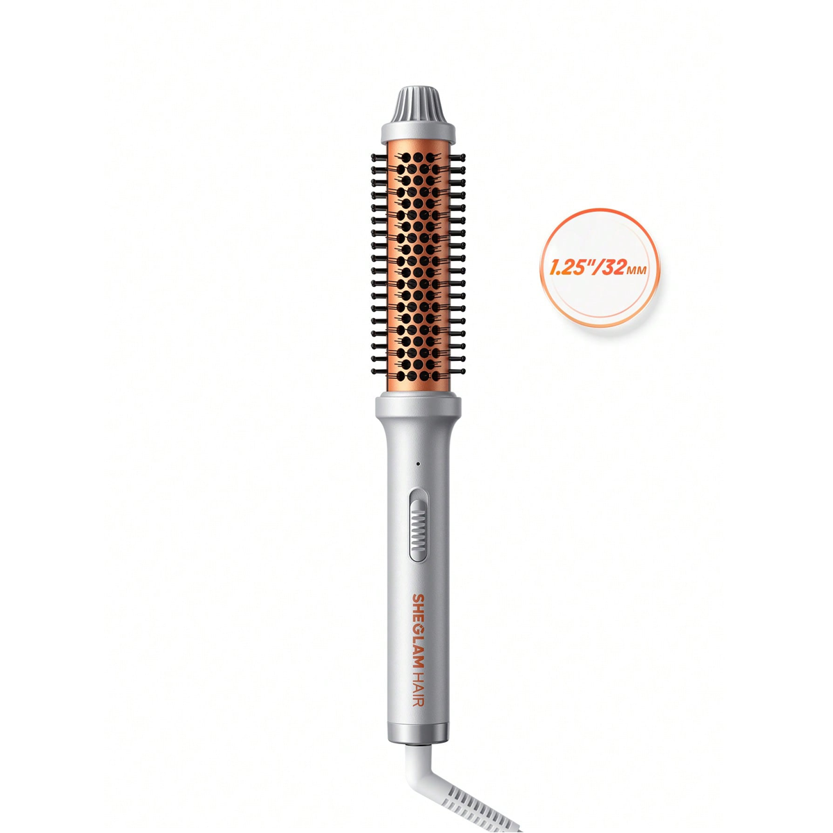 برس حرارتی شیگلم مدل It-Curl US A Type Plug سایز 32 میلی متر برس حرارتی شیگلم مدل It-Curl US A Type Plug سایز 32 میلی متر