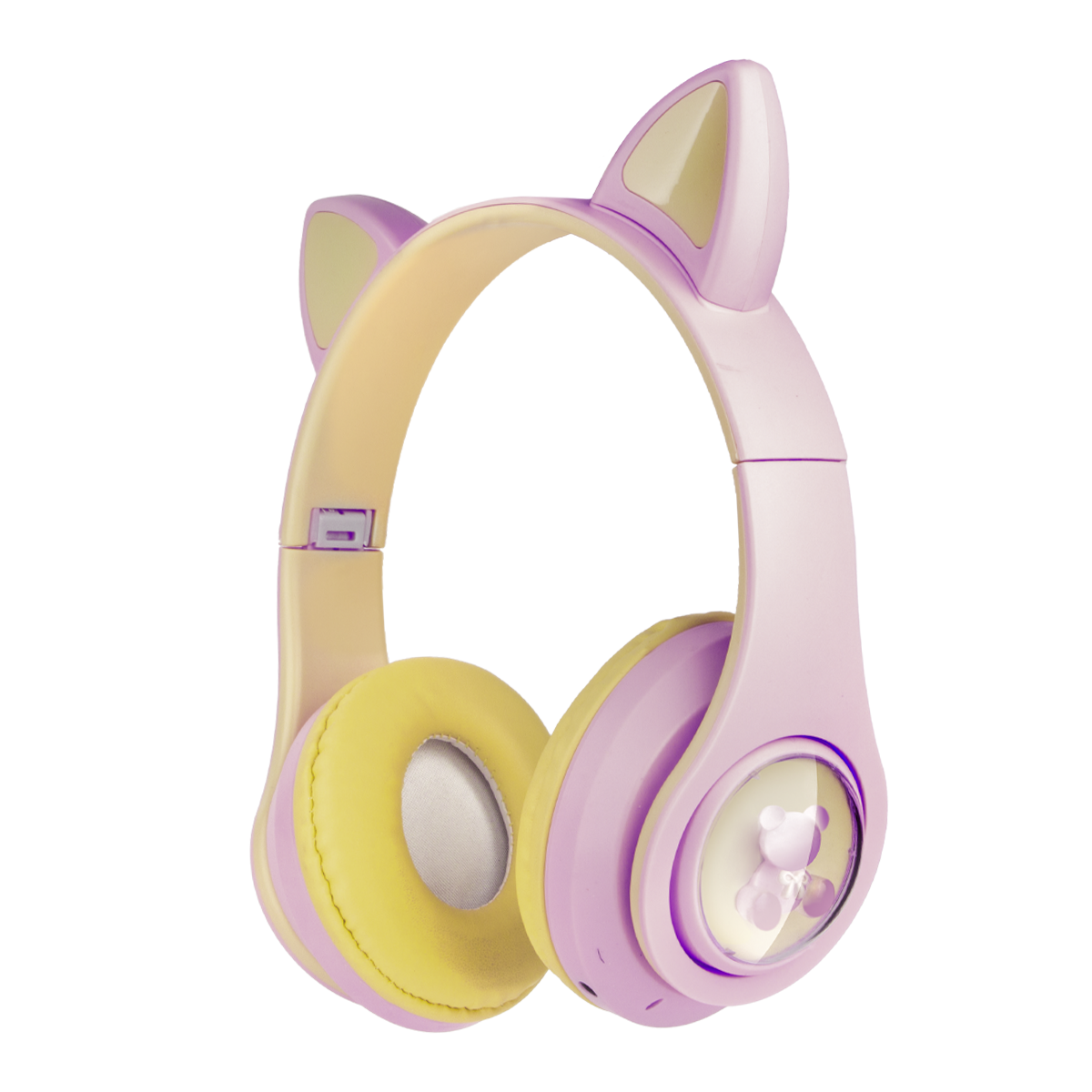 هدفون بلوتوثی Cat Ear مدل KT-M22-بنفش روشن هدفون بلوتوثی Cat Ear مدل KT-M22-بنفش روشن