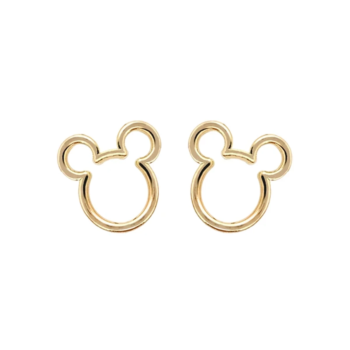 گوشواره طلا 18 عیار زنانه بان گالری مدل میکی-0.80