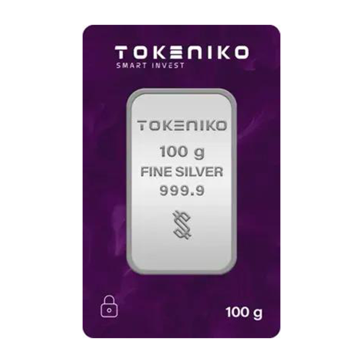 شمش نقره 100 گرمی توکن شمش نقره 100 گرمی توکن