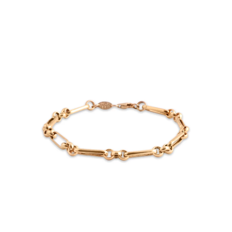 دستبند طلا زنانه بان گالری مدل دیبا-3.98 دستبند طلا زنانه بان گالری مدل دیبا-3.98