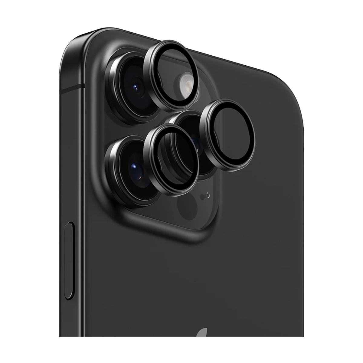 محافظ لنز دوربین گوشی اپل iPhone 16 Pro Max بنکس مدل GlassWarrior-مشکی محافظ لنز دوربین گوشی اپل iPhone 16 Pro Max بنکس مدل GlassWarrior-مشکی