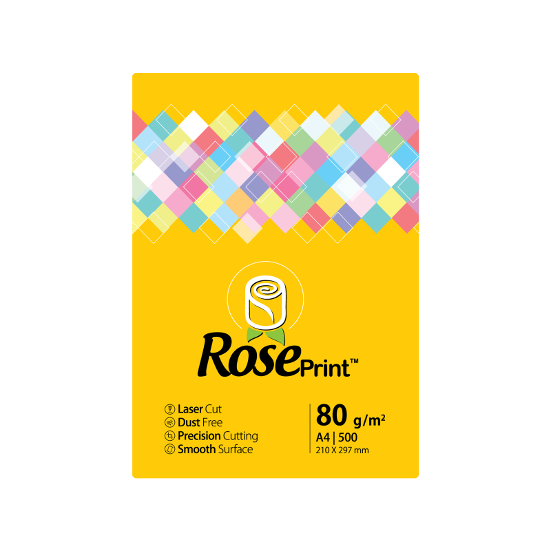 کاغذ A4 رزپرینت مدل YLW بسته 500 عددی کاغذ A4 رزپرینت مدل YLW بسته 500 عددی
