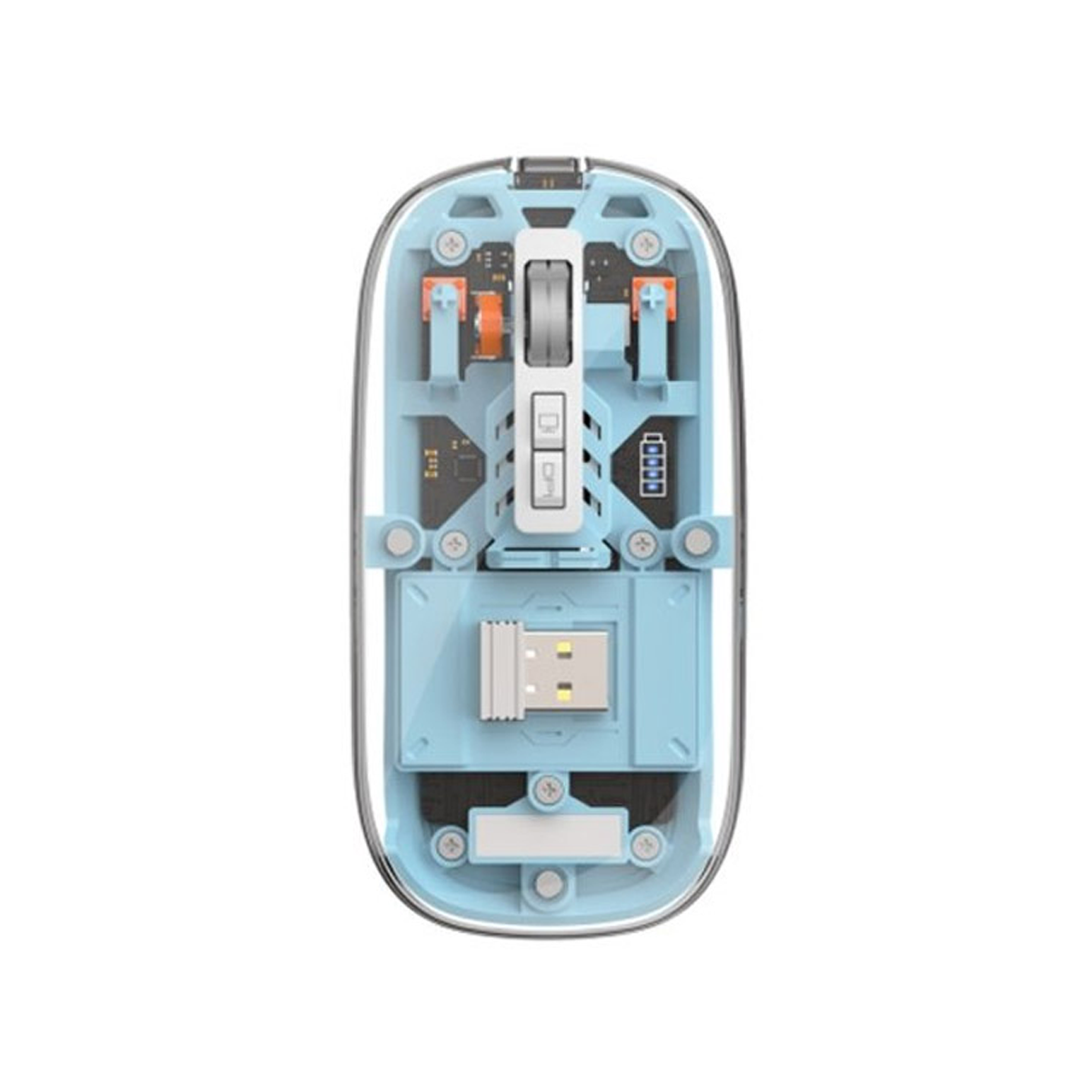 ماوس بی سیم مدل Transparent Mouse ماوس بی سیم مدل Transparent Mouse