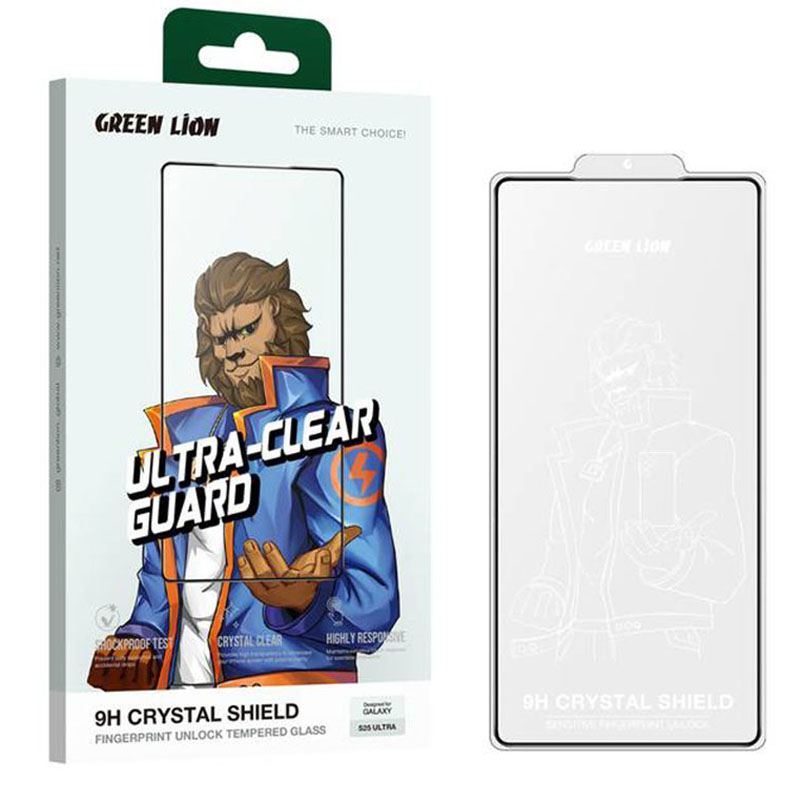 محافظ صفحه نمایش گرین لاین مدل 9H Crystal Shield مناسب برای گوشی موبایل سامسونگ Galaxy S25 Ultra محافظ صفحه نمایش گرین لاین مدل 9H Crystal Shield مناسب برای گوشی موبایل سامسونگ Galaxy S25 Ultra