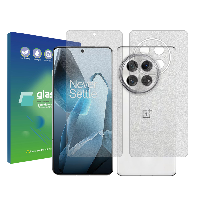 محافظ صفحه نمایش مات گلس پرو مدل Resistant مناسب برای گوشی موبایل وان پلاس  13 به همراه محافظ پشت گوشی محافظ صفحه نمایش مات گلس پرو مدل Resistant مناسب برای گوشی موبایل وان پلاس  13 به همراه محافظ پشت گوشی