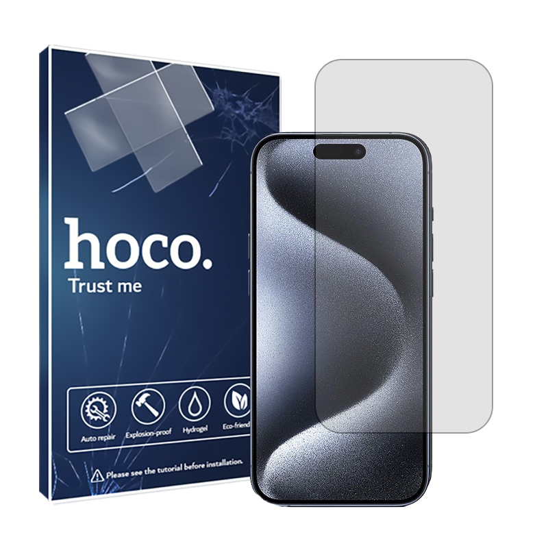 محافظ صفحه نمایش شفاف هوکو مدل Resistant مناسب برای گوشی موبایل اپل iPhone 15 Pro Max محافظ صفحه نمایش شفاف هوکو مدل Resistant مناسب برای گوشی موبایل اپل iPhone 15 Pro Max