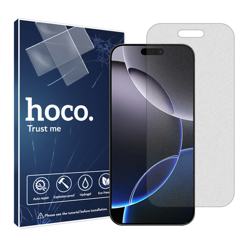 محافظ صفحه نمایش مات هوکو مدل Resistant مناسب برای گوشی موبایل اپل iPhone 16 Pro Max محافظ صفحه نمایش مات هوکو مدل Resistant مناسب برای گوشی موبایل اپل iPhone 16 Pro Max