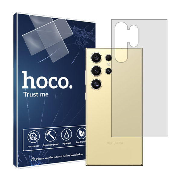 محافظ پشت گوشی شفاف هوکو مدل HyGEL مناسب برای گوشی موبایل سامسونگ Galaxy S 24 Ultra محافظ پشت گوشی شفاف هوکو مدل HyGEL مناسب برای گوشی موبایل سامسونگ Galaxy S 24 Ultra