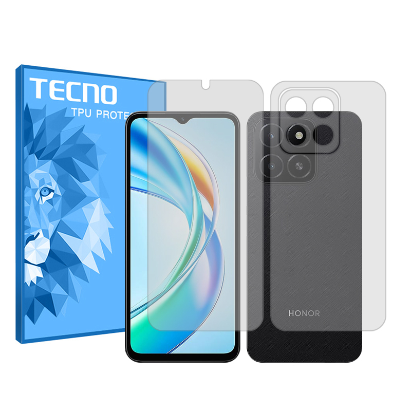 محافظ صفحه نمایش شفاف تکنو مدل Resistant مناسب برای گوشی موبایل آنر X5b به همراه محافظ پشت گوشی محافظ صفحه نمایش شفاف تکنو مدل Resistant مناسب برای گوشی موبایل آنر X5b به همراه محافظ پشت گوشی